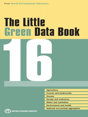 cover image of The Little Green Data Book 2016